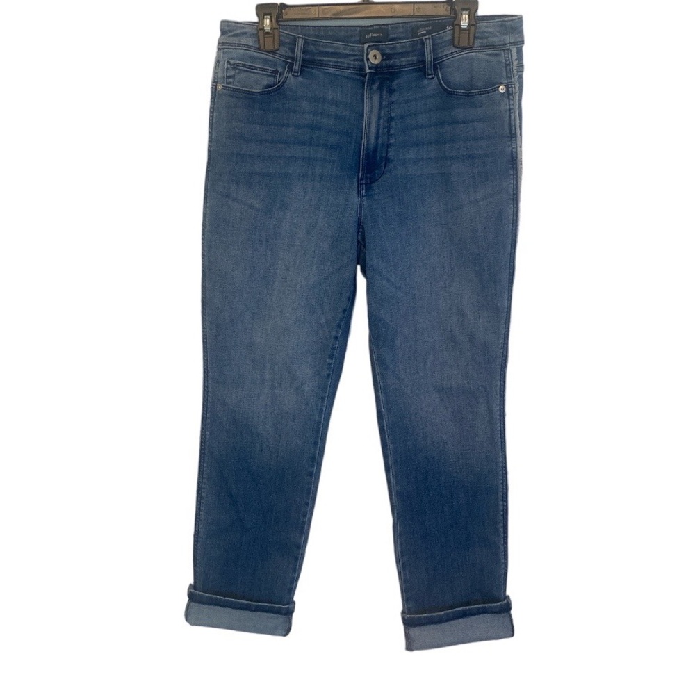 J. Jill Denim High-Rise Cropped Jeans